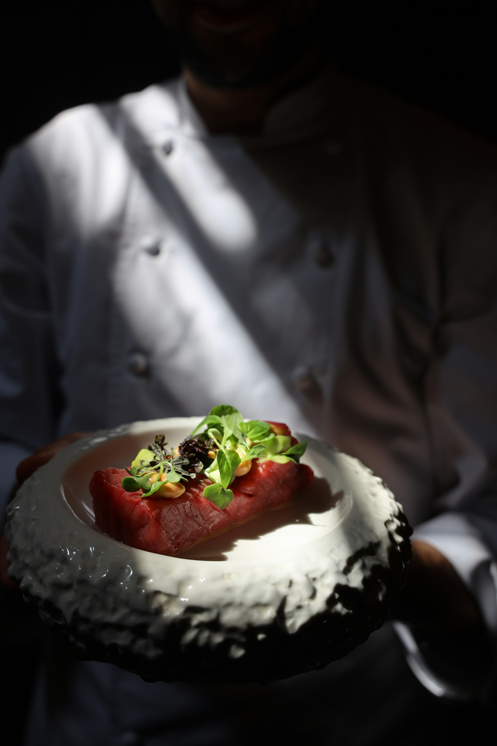 Carpaccio de atún