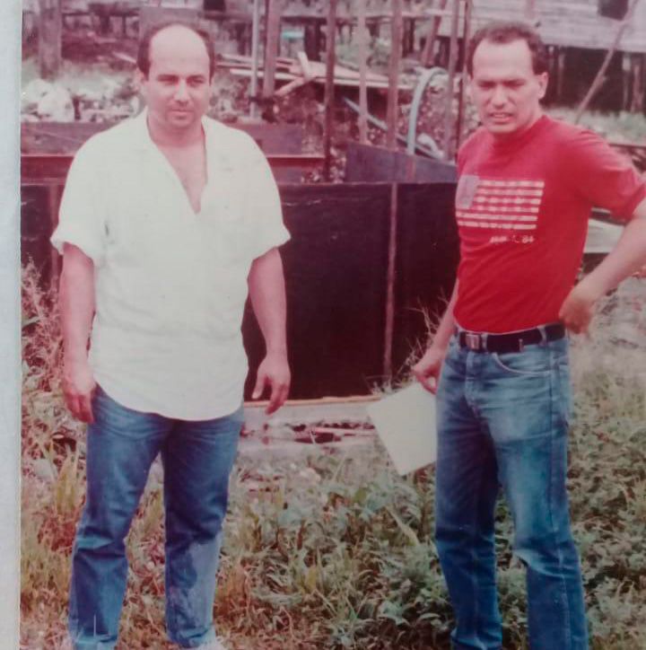 Los fundadores en los primeros años