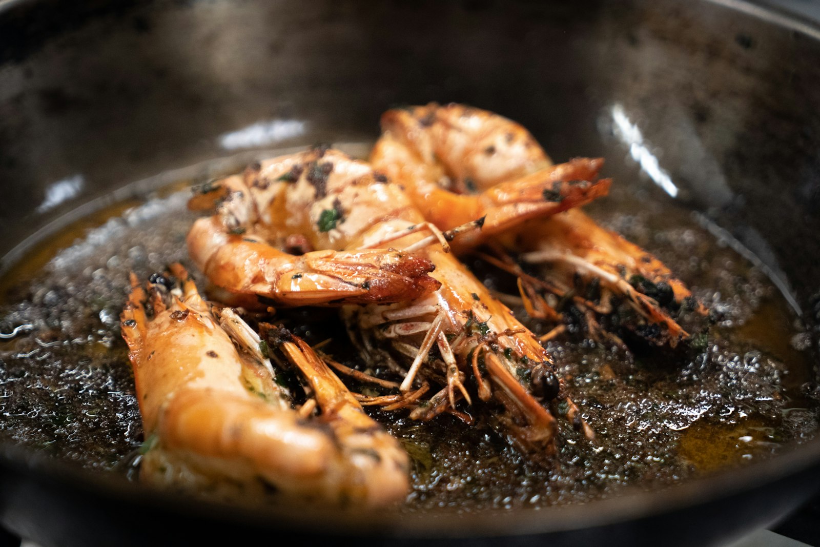 Langostinos al ajillo