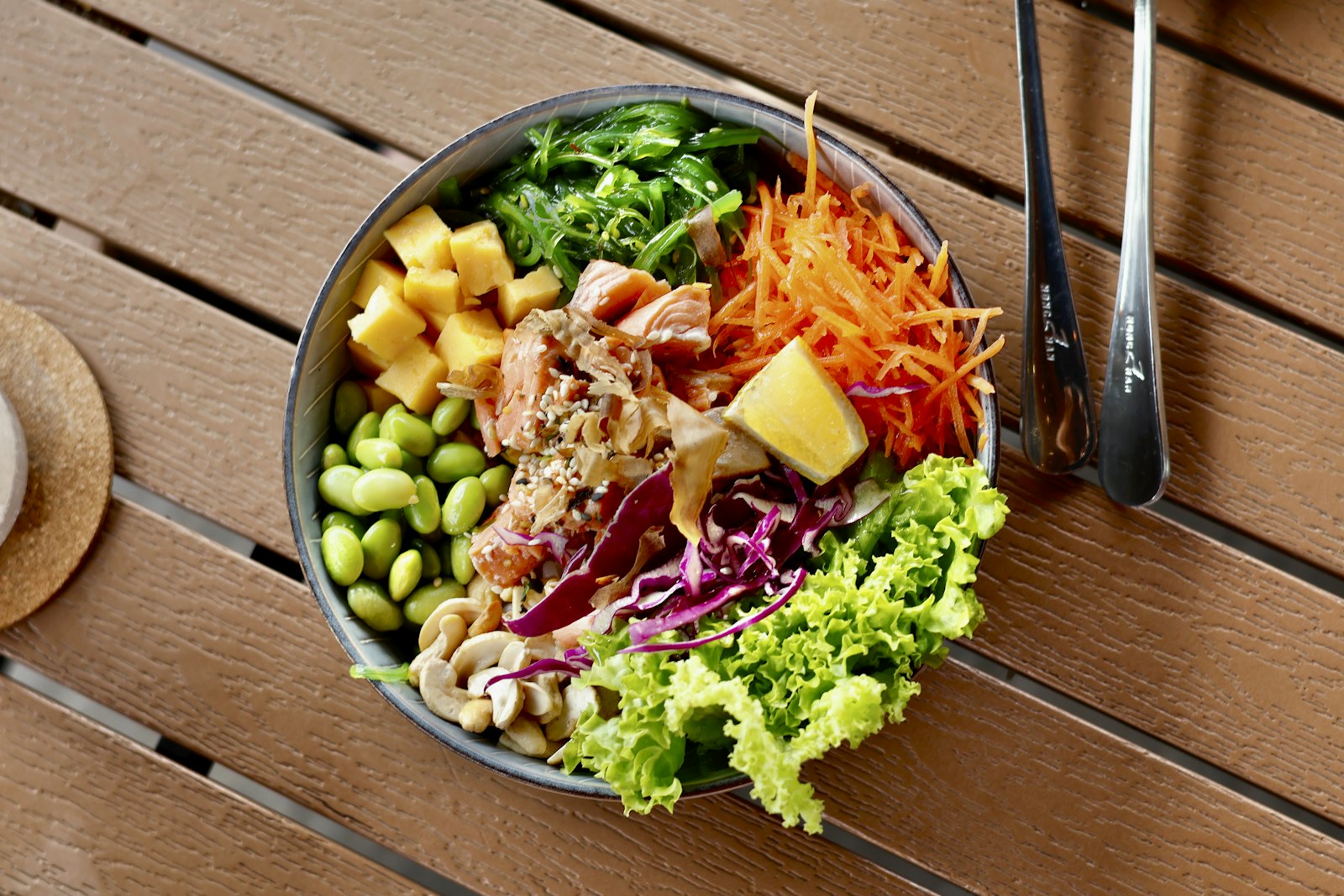 Poke bowl de salmón
