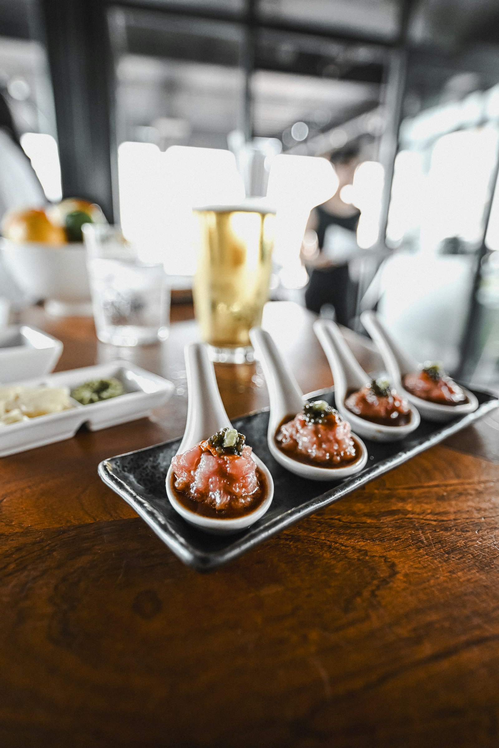 Tartar de atún con aguacate